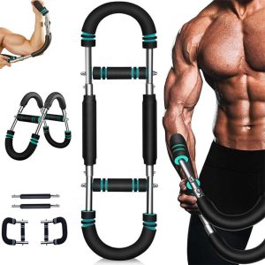 Twister Arm Trainer 30/40/50kg Adjustable Chest Workout Arm Trainer Twister Arm Trainer Portable Power Twister Bar